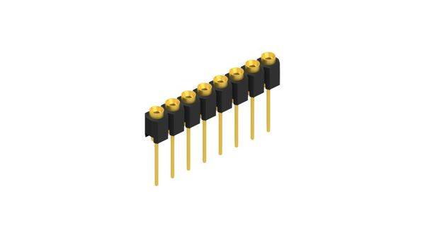 Fischer Elektronik Buchsenleiste (Präzision) Anzahl Reihen: 1 10129348 10St.