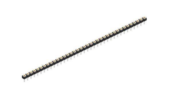 Fischer Elektronik Buchsenleiste (Präzision) Anzahl Reihen: 1 10043097 10St.