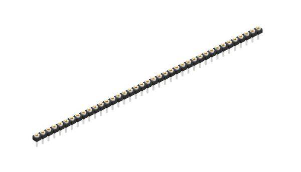 Fischer Elektronik Buchsenleiste (Präzision) Anzahl Reihen: 1 10043101 10St.
