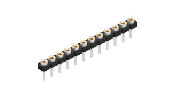 Fischer Elektronik Buchsenleiste (Präzision) Anzahl Reihen: 1 10043147 10St.