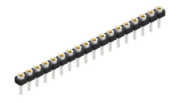 Fischer Elektronik Buchsenleiste (Präzision) Anzahl Reihen: 1 10043159 10St.