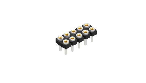 Fischer Elektronik Buchsenleiste (Präzision) Anzahl Reihen: 2 10043235 10St.