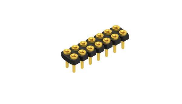 Fischer Elektronik Buchsenleiste (Präzision) Anzahl Reihen: 2 10043238 10St.