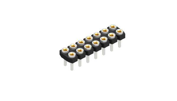 Fischer Elektronik Buchsenleiste (Präzision) Anzahl Reihen: 2 10043239 10St.