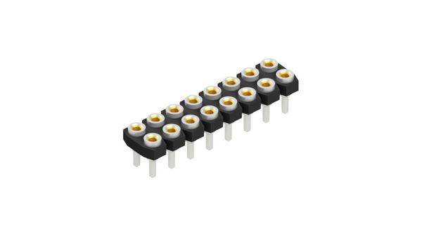 Fischer Elektronik Buchsenleiste (Präzision) Anzahl Reihen: 2 10043241 10St.