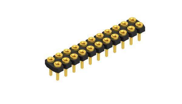Fischer Elektronik Buchsenleiste (Präzision) Anzahl Reihen: 2 10043246 10St.