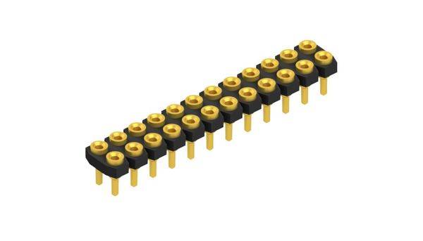 Fischer Elektronik Buchsenleiste (Präzision) Anzahl Reihen: 2 10043248 10St.