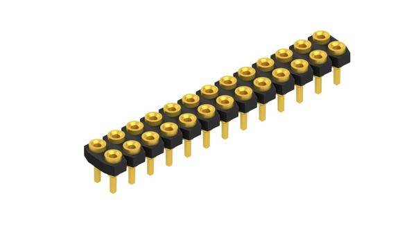 Fischer Elektronik Buchsenleiste (Präzision) Anzahl Reihen: 2 10043250 10St.