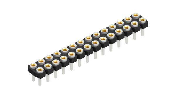 Fischer Elektronik Buchsenleiste (Präzision) Anzahl Reihen: 2 10043253 10St.