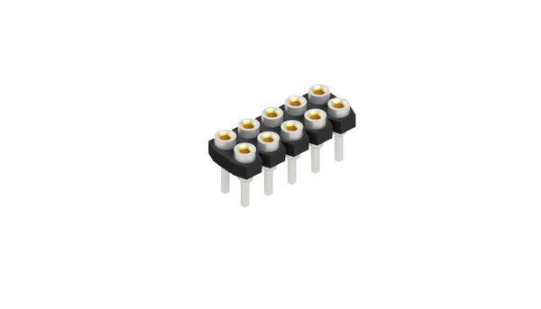 Fischer Elektronik Buchsenleiste (Präzision) Anzahl Reihen: 2 10043334 10St.