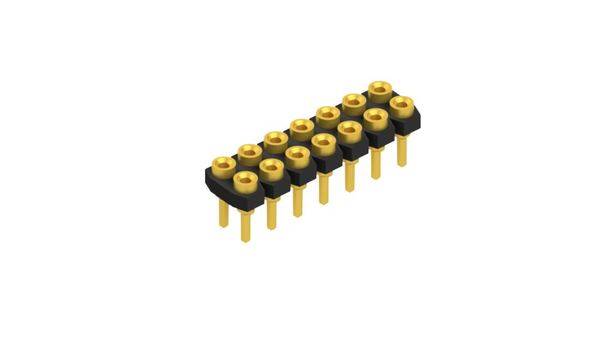 Fischer Elektronik Buchsenleiste (Präzision) Anzahl Reihen: 2 10043337 10St.