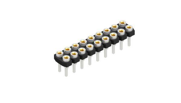 Fischer Elektronik Buchsenleiste (Präzision) Anzahl Reihen: 2 10043342 10St.