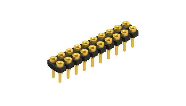 Fischer Elektronik Buchsenleiste (Präzision) Anzahl Reihen: 2 10043343 10St.