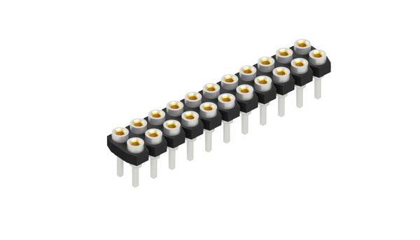 Fischer Elektronik Buchsenleiste (Präzision) Anzahl Reihen: 2 10043346 10St.