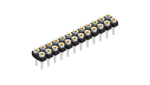 Fischer Elektronik Buchsenleiste (Präzision) Anzahl Reihen: 2 10043348 10St.