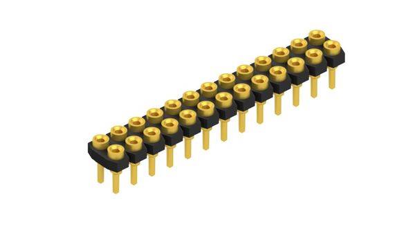 Fischer Elektronik Buchsenleiste (Präzision) Anzahl Reihen: 2 10043349 10St.