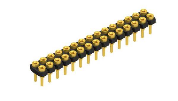 Fischer Elektronik Buchsenleiste (Präzision) Anzahl Reihen: 2 10043353 10St.