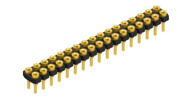 Fischer Elektronik Buchsenleiste (Präzision) Anzahl Reihen: 2 10043357 10St.