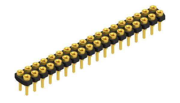 Fischer Elektronik Buchsenleiste (Präzision) Anzahl Reihen: 2 10043359 10St.