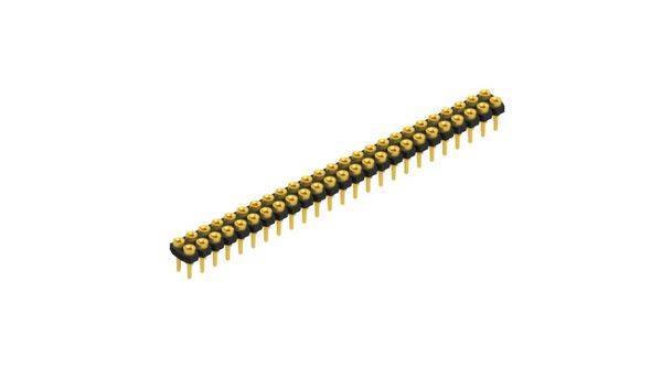 Fischer Elektronik Buchsenleiste (Präzision) Anzahl Reihen: 2 10043373 10St.