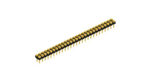 Fischer Elektronik Buchsenleiste (Präzision) Anzahl Reihen: 2 10043377 10St.