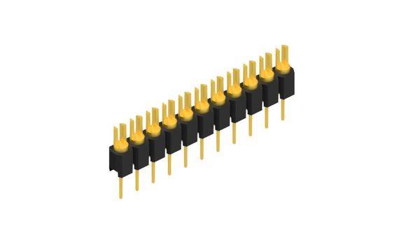 Fischer Elektronik Stiftleiste (Präzision) Anzahl Reihen: 1 10039823 10St.