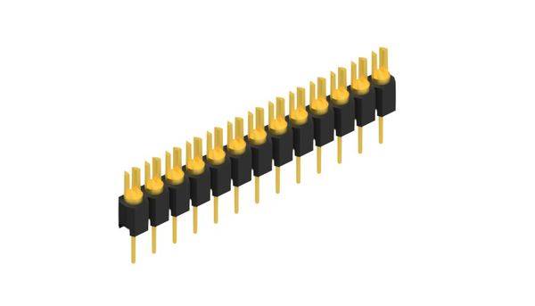 Fischer Elektronik Stiftleiste (Präzision) Anzahl Reihen: 1 10039827 10St.