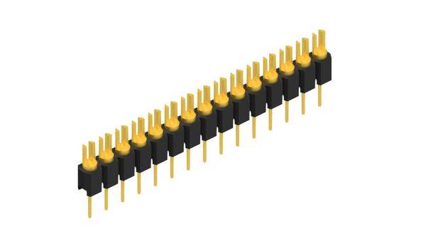 Fischer Elektronik Stiftleiste (Präzision) Anzahl Reihen: 1 10039831 10St.