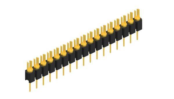 Fischer Elektronik Stiftleiste (Präzision) Anzahl Reihen: 1 10039835 10St.
