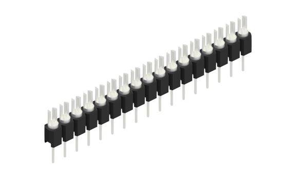 Fischer Elektronik Stiftleiste (Präzision) Anzahl Reihen: 1 10039836 10St.