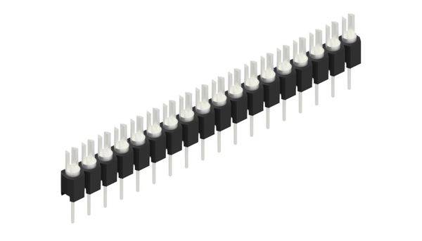 Fischer Elektronik Stiftleiste (Präzision) Anzahl Reihen: 1 10039838 10St.