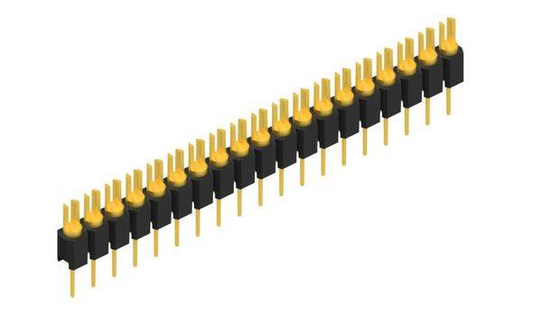 Fischer Elektronik Stiftleiste (Präzision) Anzahl Reihen: 1 10039839 10St.