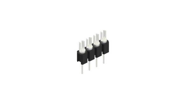 Fischer Elektronik Stiftleiste (Präzision) Anzahl Reihen: 1 10039807 10St.