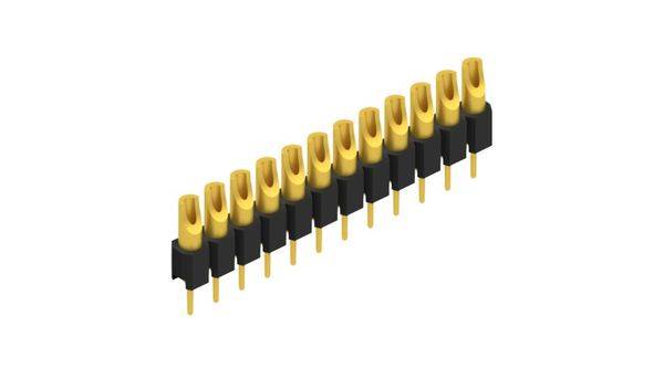 Fischer Elektronik Stiftleiste (Präzision) Anzahl Reihen: 1 10040026 10St.