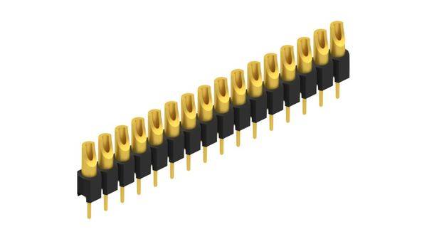Fischer Elektronik Stiftleiste (Präzision) Anzahl Reihen: 1 10040034 10St.