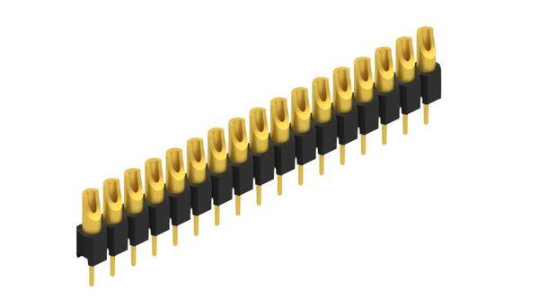 Fischer Elektronik Stiftleiste (Präzision) Anzahl Reihen: 1 10040036 10St.