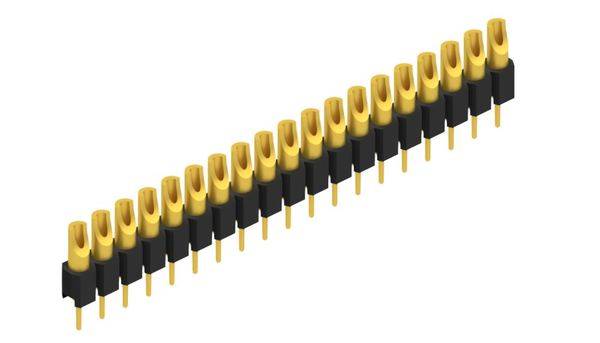 Fischer Elektronik Stiftleiste (Präzision) Anzahl Reihen: 1 10040040 10St.