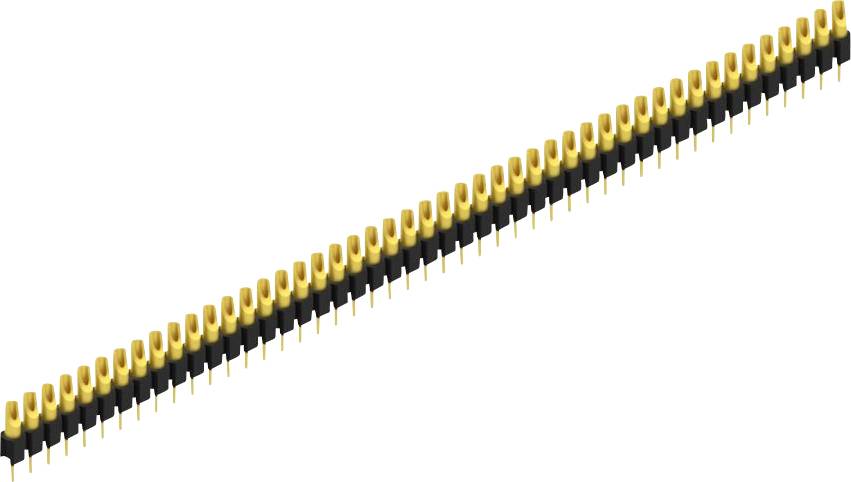 Fischer Elektronik Stiftleiste (Präzision) Anzahl Reihen: 1 10040096 10St.