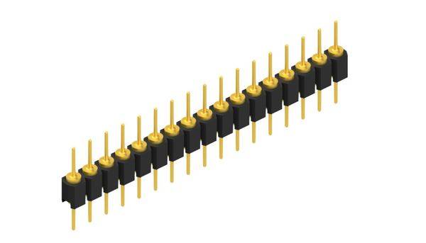 Fischer Elektronik Stiftleiste (Präzision) Anzahl Reihen: 1 10040137 10St.