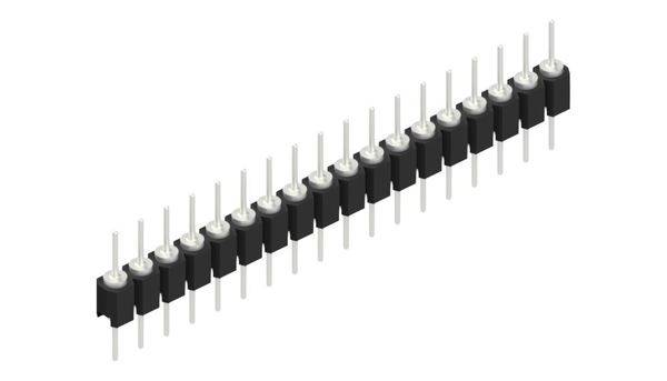 Fischer Elektronik Stiftleiste (Präzision) Anzahl Reihen: 1 10040140 10St.