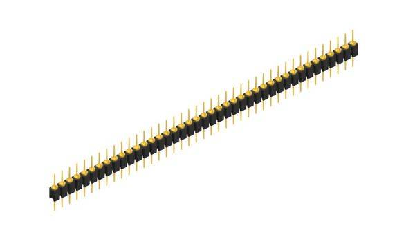 Fischer Elektronik Stiftleiste (Präzision) Anzahl Reihen: 1 10040185 10St.