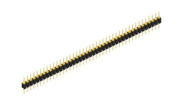 Fischer Elektronik Stiftleiste (Präzision) Anzahl Reihen: 1 10040187 10St.