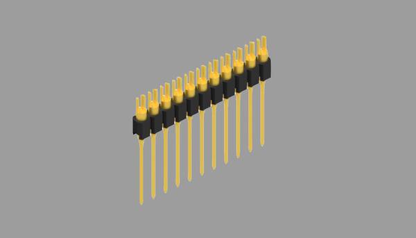 Fischer Elektronik Stiftleiste (Präzision) Anzahl Reihen: 1 10040422 10St.