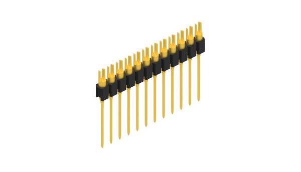 Fischer Elektronik Stiftleiste (Präzision) Anzahl Reihen: 1 10040424 10St.