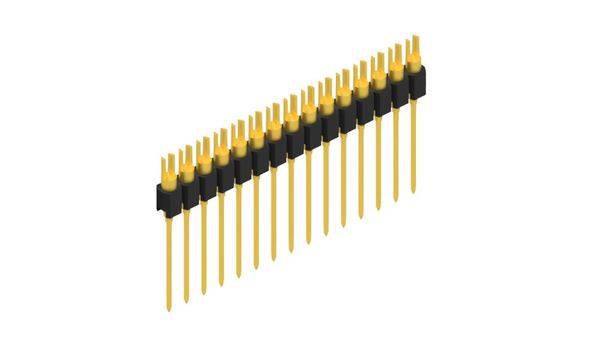 Fischer Elektronik Stiftleiste (Präzision) Anzahl Reihen: 1 10040430 10St.