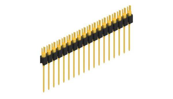 Fischer Elektronik Stiftleiste (Präzision) Anzahl Reihen: 1 10040437 10St.