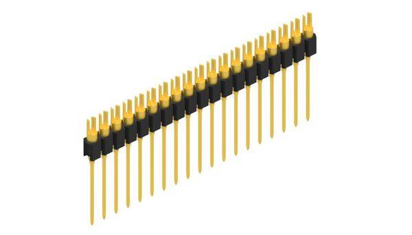 Fischer Elektronik Stiftleiste (Präzision) Anzahl Reihen: 1 10040439 10St.