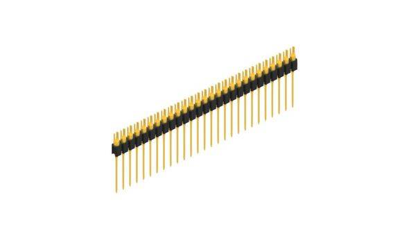 Fischer Elektronik Stiftleiste (Präzision) Anzahl Reihen: 1 10040456 10St.