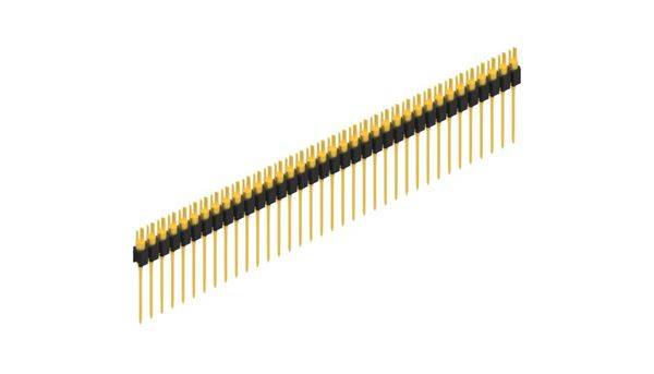 Fischer Elektronik Stiftleiste (Präzision) Anzahl Reihen: 1 10040474 10St.