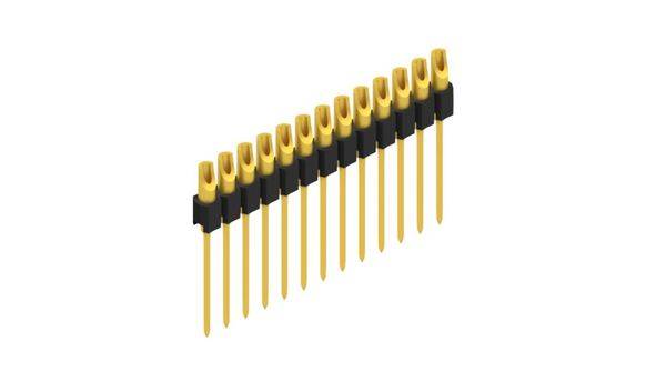 Fischer Elektronik Stiftleiste (Präzision) Anzahl Reihen: 1 10040528 10St.
